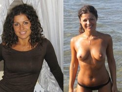 Before-after blowjobs pics of MILFs and housewives