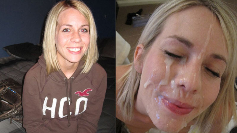 Before After Facial Porn - Before and after cumshot pics - Porn Pics & Moveis