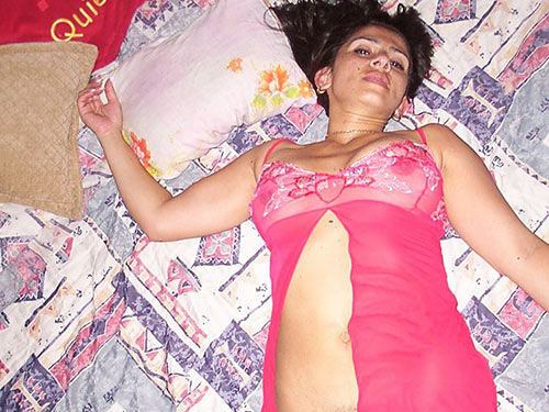 Mature latina wife getting fucked at home