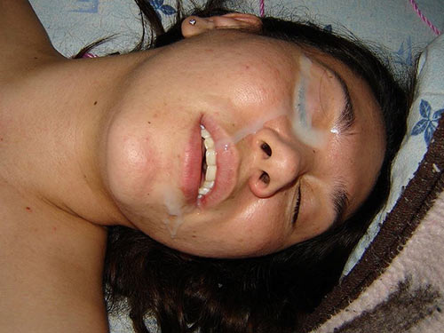 Many facial cumshots for this cheating swinger mom