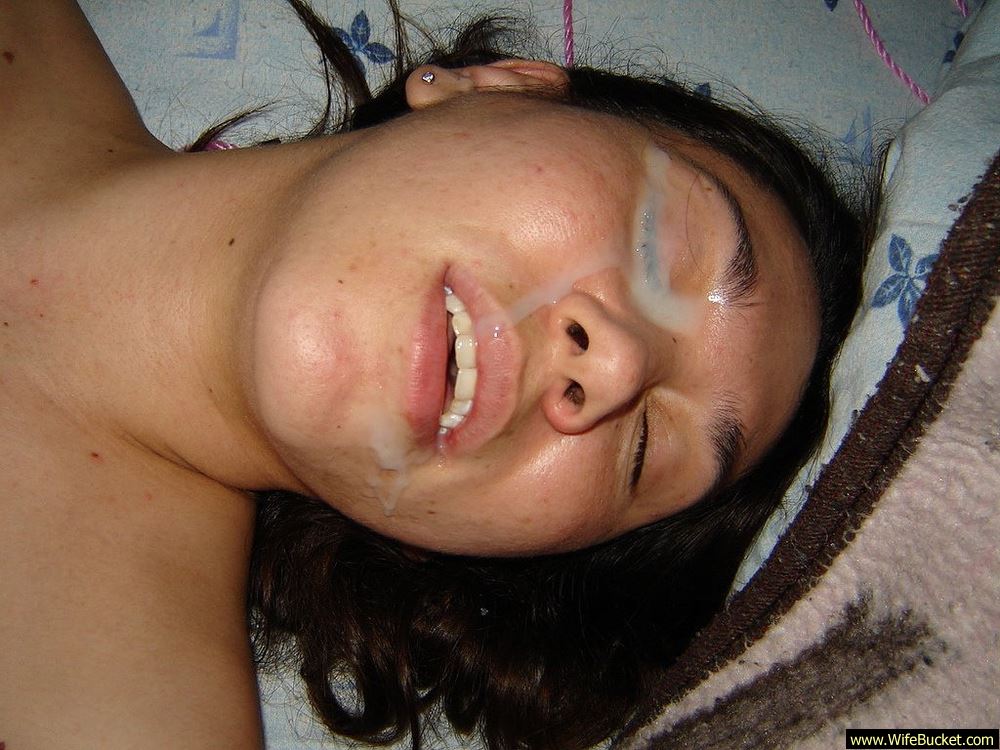 Many facial cumshots for this cheating swinger mom