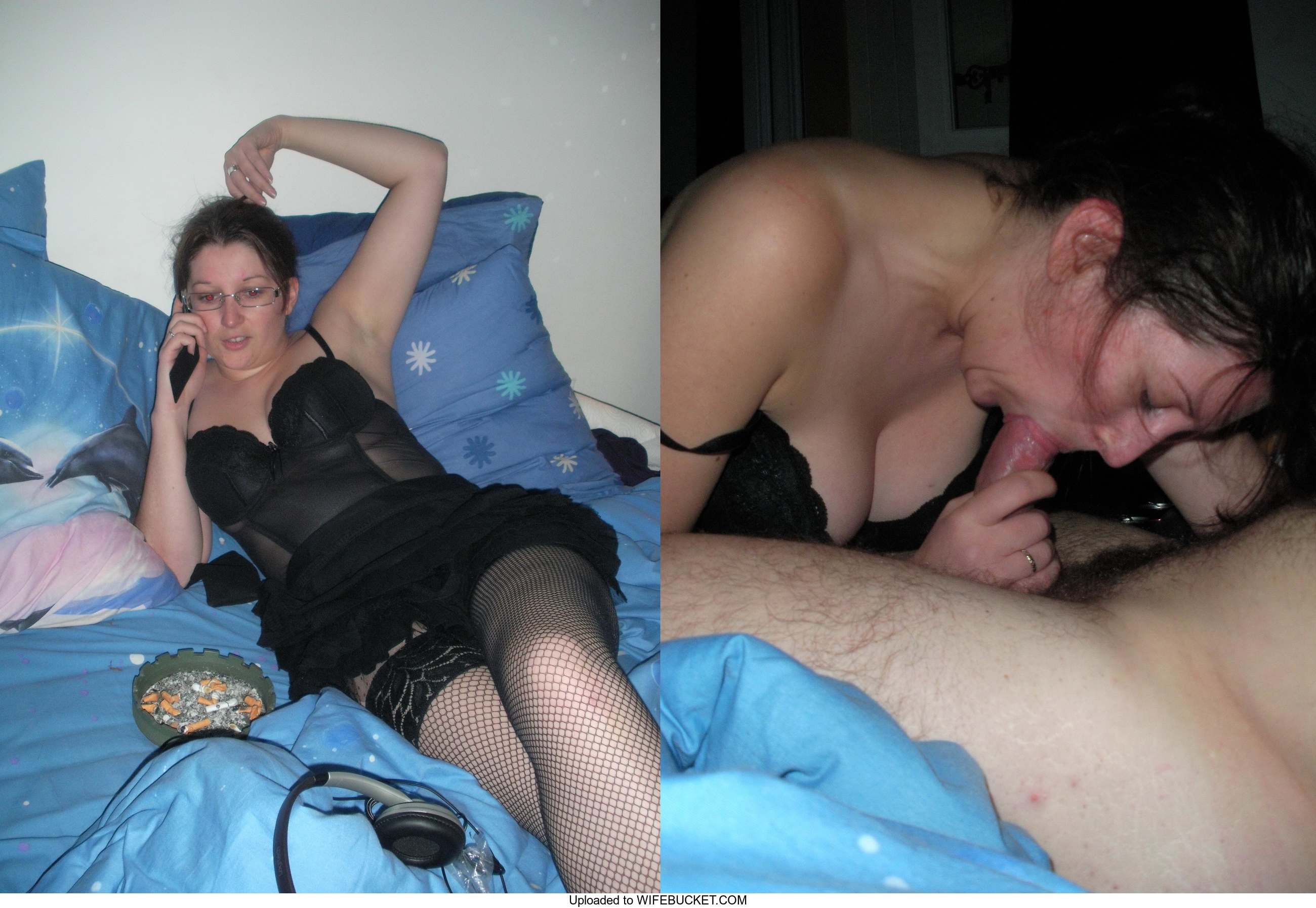 34 photos of wives before and after the blowjob