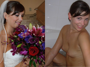 WifeBucket Pics | dressed-undressed photos of sexy amateur brides
