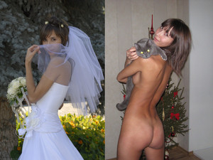 WifeBucket Pics | clothed-unclothed pics of real amateur bride
