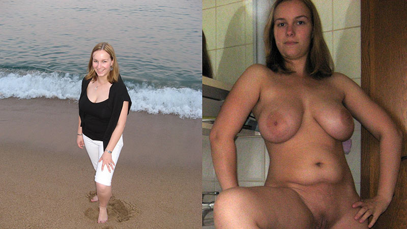 WifeBucket Before-after nudes of busty amateur wife photo