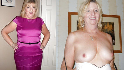 Before-after nudes and sex video of real mature wife