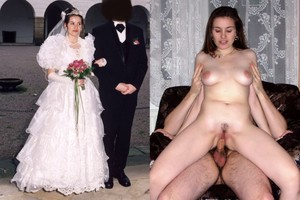 WifeBucket Naked bride pics and wedding sex vid