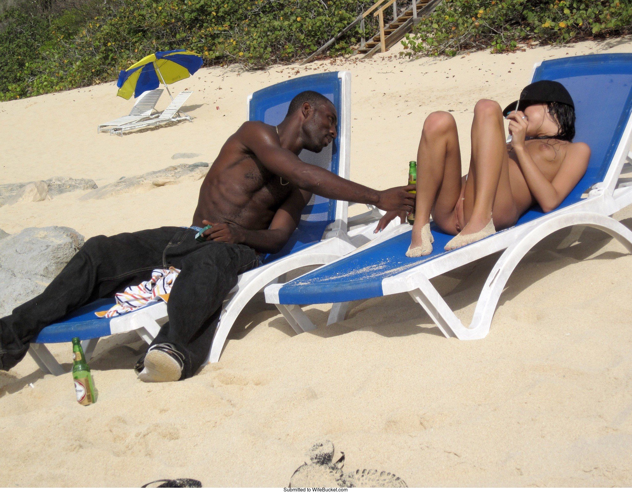 Caribbean Interracial Sex - WifeBucket | Honey, I wanna go to the Caribbean this year... ;-)