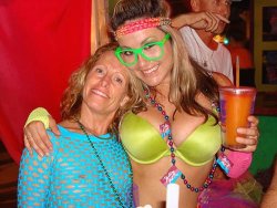 WifeBucket Pics | Older housewife hosting a swinger sex party