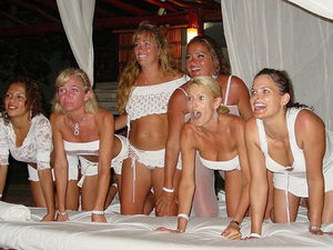This is one of the biggest group of swingers which we have ever seen inside WifeBucket - and we've seen thousands of amateur swinger photos and videos. These 6 real couples love fucking together in orgies and sex parties and what's better than to go together to an exotic location and have all the group sex they want? Everything is better when you get to fuck a hot amateur MILF and when there are 6 of them - each one sluttier than the other - well, scroll down for the full gallery and see what happens 😃