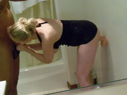Interracial sex pics with a hot amateur wife