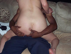 Interracial pics from a young cheating wife